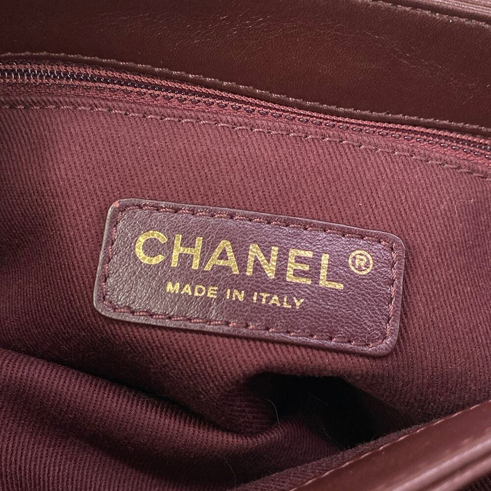 Chanel Single Flap Matelasse Shoulder Bag Lambskin Vintage Calf - Picture 12 of 16
